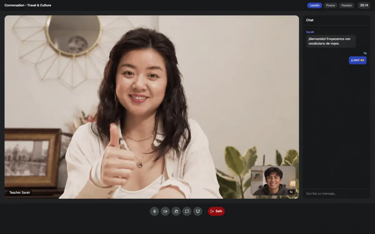 Lingowow live class